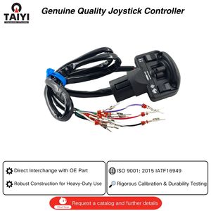 อุปกรณ์ก่อสร้าง 6680462 รถ<span class=keywords><strong>ต</strong></span>ักล้อยางแบบสกิดสเตียร์ ด้านขวา ACS คันบังคับเอียงแบบสี่สวิตช์ สำหรับจอยส<span class=keywords><strong>ต</strong></span>ิ๊กคอนโทรลเลอร์ Bobcat - Product Image 1