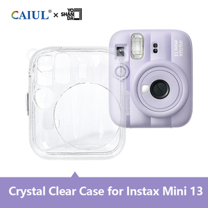 Nouvelle coque de protection transparente en PC rigide pour <span class=keywords><strong>Instax</strong></span> Mini 13 (2026) sans sangle – Étui écologique pour appareil photo instantané - Product Image 4