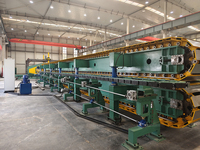 Nouveau Type PU Pur Pir Conseil Panneau Sandwich Machine Ligne De Production Continue pour Entrepôt Froid Toit Essentiel Moteur De Roulement De Vitesse