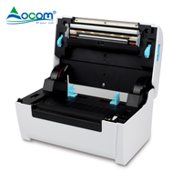 USB Lan Software Inkless Sticker Impresora térmica Máquina de etiquetas 203 Dpi Blanco Inalámbrico POS Color Envío Etiqueta Impresora Stock
