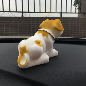 Alta simulación cabeza móvil perro Bobble cabeza tablero juguete divertido asintiendo perro <span class=keywords><strong>coche</strong></span> regalos para decoración y decoración de oficina - Product Image 3