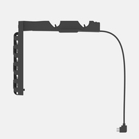 Station de Recharge Double et Ventilateur de Refroidissement 2 en 1 pour Manettes et Console PlayStation 5 Slim Numérique