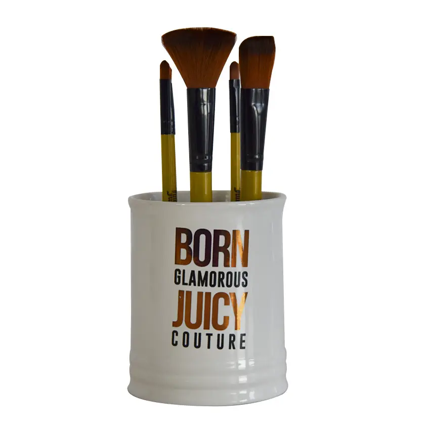 6pcs Professional Travel Makeup Brush gift Set Cosmetic Beauty Essential Eye Brush Set
