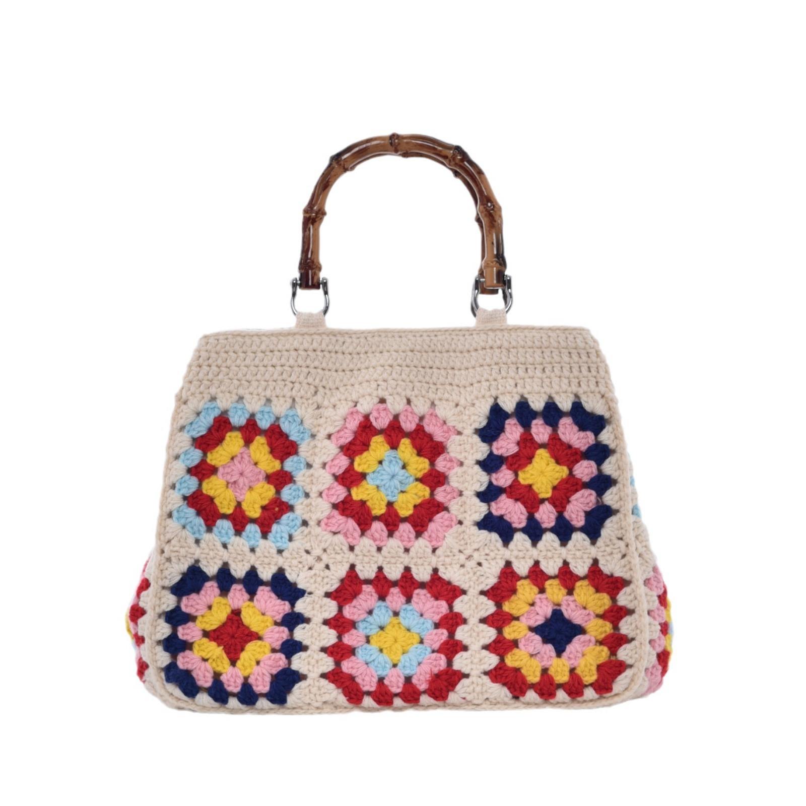 Granny Square Crochet Granny Bag Dolce E Gabbana Upgrade Your
