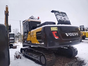 Excavateur sur chenilles Volvo EC210 d'occasion à vendre Original avec moteur central et moteur Excavateur amphibie - Product Image 4