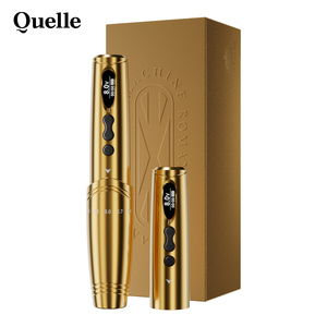 Macchina per Trucco Permanente QUELLE con Doppia Batteria e Penna per Tatuaggi con Ago a Cartuccia per Sopracciglia, Eyeliner e Labbra - Product Image 3