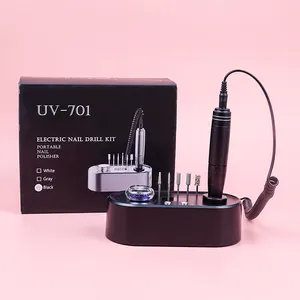 Professional High Quality Wholesale Manicure Nail Drill Strong Handpiece Table Stand Desktop Cordless Electric File Nail Drill