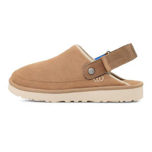 Golden Coast Mules à sabots en cuir souple pour hommes Chaussures Sandale pour hommes Demi-<span class=keywords><strong>mule</strong></span> <span class=keywords><strong>plate</strong></span> - Product Image 1