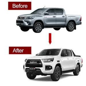 Ramand Hilux Revo Rocco Facelift Bodykit 2016 2020 Chuyển Đổi Để Rocco 2023 Gr Thể Thao Cho Hilux Body Kit