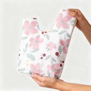 Bán Buôn Tùy Chỉnh Mini Phim Hoạt Hình Mô Hình Túi Tote Cho Phụ Nữ Thân Thiện Với Môi Bông Vải Cá Nhân In Ấn Phong Cách Mới Túi Xách Số Lượng Lớn - Product Image 2