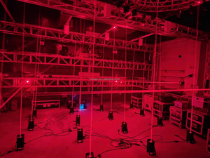 4 Wát Ngoài Trời Laser RGB hoạt hình ánh sáng sân khấu DJ điểm dòng không thấm nước ánh sáng laser giá rẻ ngoài trời giáng sinh đèn laser - Product Image 6