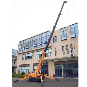 Nouvelle mini <span class=keywords><strong>grue</strong></span> araignée sur chenilles de 5 tonnes, 17 m, 15 m, montée sur <span class=keywords><strong>camion</strong></span>, avec alimentation électrique/essence/diesel, économie d'énergie, meilleur prix - Product Image 4