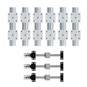 Vis à billes CNC longue durée 16mm SBR16 et SFU1605-400 1200 1200mm Pas 5 Fabriqué en Chine pour imprimante 3D - Product Image 1