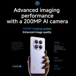 Redmi Note 14 Pro 4G Global 8GB + 256GB 6,67 Zoll Display Im Bildschirm Finger abdruck Hyper OS Helio G100-Ultra Octa Dual - Product Image 4