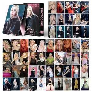 Lot de 55 autocollants photo STRAY KIDS Karma – Cartes Lomo Kpop populaires pour <span class=keywords><strong>collage</strong></span> – Photocartes Kpop - Product Image 5