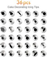 Ensemble de fournitures de décoration de gâteau 52 pièces de haute qualité kit d'outils de décoration de gâteau avec plateau tournant de gâteau et embouts de tuyauterie de glaçage