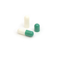 140 000 pièces par boîte, taille 2, capsules végétales HPMC transparentes vides, séparées, marque TING KAI, couleurs et impression de logo personnalisées