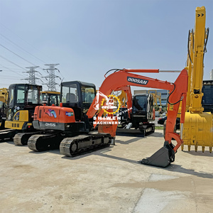 Mini-excavatrice d'occasion Doosan DH55 5 tonnes, autres modèles, excavatrice d'occasion DH55 DX60 DX140 DX150 DX225 DX300 DX350, prix abordable - Product Image 6