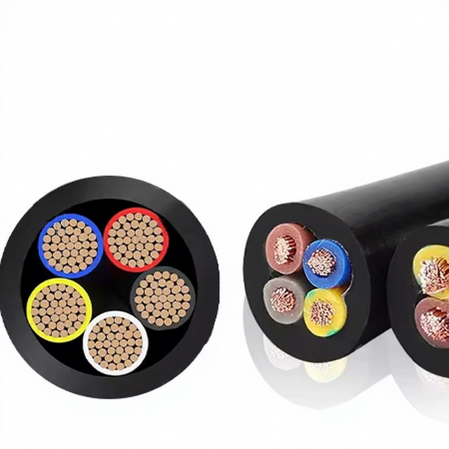 VDE H05RN-FYC H07RN-F 3-Core 1.5/2.5 MM 450/750V Flexible EPR/PCP/PUR Rubber Cable Bare Copper Industrial Construction Power