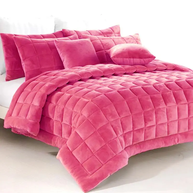 Precio barato edredón juego de cama suave fácil cuidado arrugas lujo sábanas conjuntos