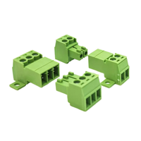 Bloque de terminales enchufable de paso de 3,5mm, 2-24 pines macho hembra 15EDG 15EDGRKC 3,5, conectores de bloque de terminales PCB de receptáculo enchufable