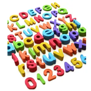 China Manufacturer Wholesale Educational Toy for Kids Magnetic EVA Foam Letters and Numbers with Writing Board