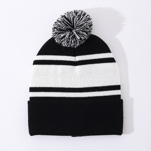 <span class=keywords><strong>Bonnet</strong></span> en tricot PomPom pour <span class=keywords><strong>femme</strong></span> - Product Image 4