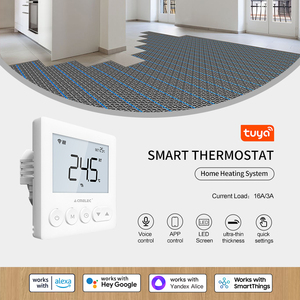 Fabricant chinois, <span class=keywords><strong>thermostat</strong></span> intelligent Wifi Tuya pour chauffage au sol électrique, <span class=keywords><strong>chaudière</strong></span> à <span class=keywords><strong>gaz</strong></span>, <span class=keywords><strong>thermostat</strong></span> LCD, OEM ODM pas cher - Product Image 2