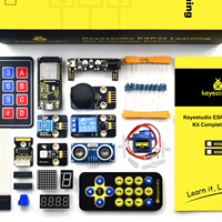 Kit d'apprentissage des capteurs Keyestudio ESP32 Édition complète Modules de démarrage Kit avec carte ESP32 STEM