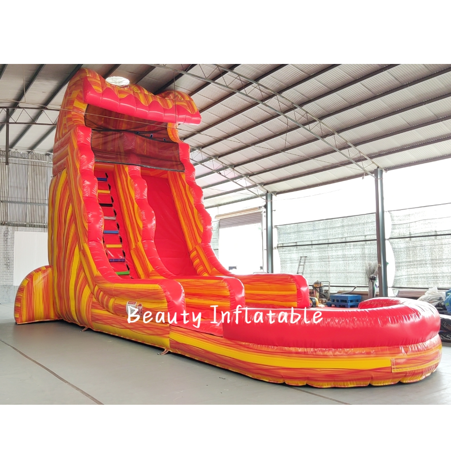 Commercial PVC 25ft Tall Inflatable Water Slides for Adults