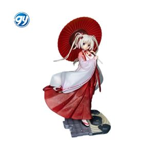 Figura de Anime de Senren <span class=keywords><strong>Banka</strong></span> Miyako Yuzuki Neko Mimi, Modelo de Sacerdotisa, Decoración de Escritorio, Manualidades de Plástico - Product Image 5