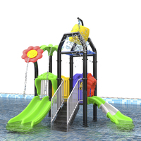 Toboggan extérieur de piscine d'occasion