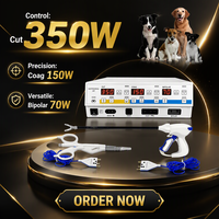 Ensemble d'unité électrochirurgicale vétérinaire, générateur électrochirurgical, appareil de diathermie pour la chirurgie des chiens et des chats