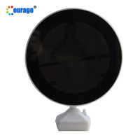 Miroir LED cadre Photo Sublimation 3D miroirs magiques en verre avec lumière MJ-01