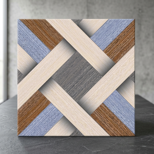 Carreaux de sol en céramique émaillée effet marbre 40x40cm, antidérapants, résistants aux acides, pour centres commerciaux et hôtels - Product Image 4