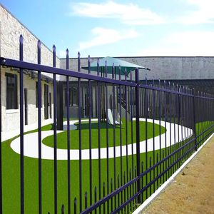 Clôture de jardin décorative en acier, lot de 10, bordure de lit de fleurs arquée, panneau de clôture en fil métallique ornemental, durable <span class=keywords><strong>et</strong></span> moderne - Product Image 5