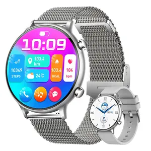 New Stylish Smart Watch Heart Rate Blood Pressure and Blood Oxygen Monitoring IP67 Live Waterproof 1.43 Inch AMOLED Smart Watch