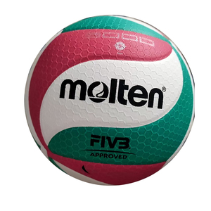Balón de <span class=keywords><strong>Voleibol</strong></span> Molten Modelo 2025, <span class=keywords><strong>Talla</strong></span> <span class=keywords><strong>5</strong></span>, Material Suave al Tacto, Cuero PVC, Personalizado de Fábrica para Entrenamiento - Product Image 2