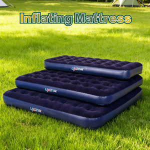 Likin Inflatable <b>Camping</b> <b>Mat</b> 188x76x22cm Waterproof Rectangle Air Bed Comfortable Outdoor Use - Product Image 3