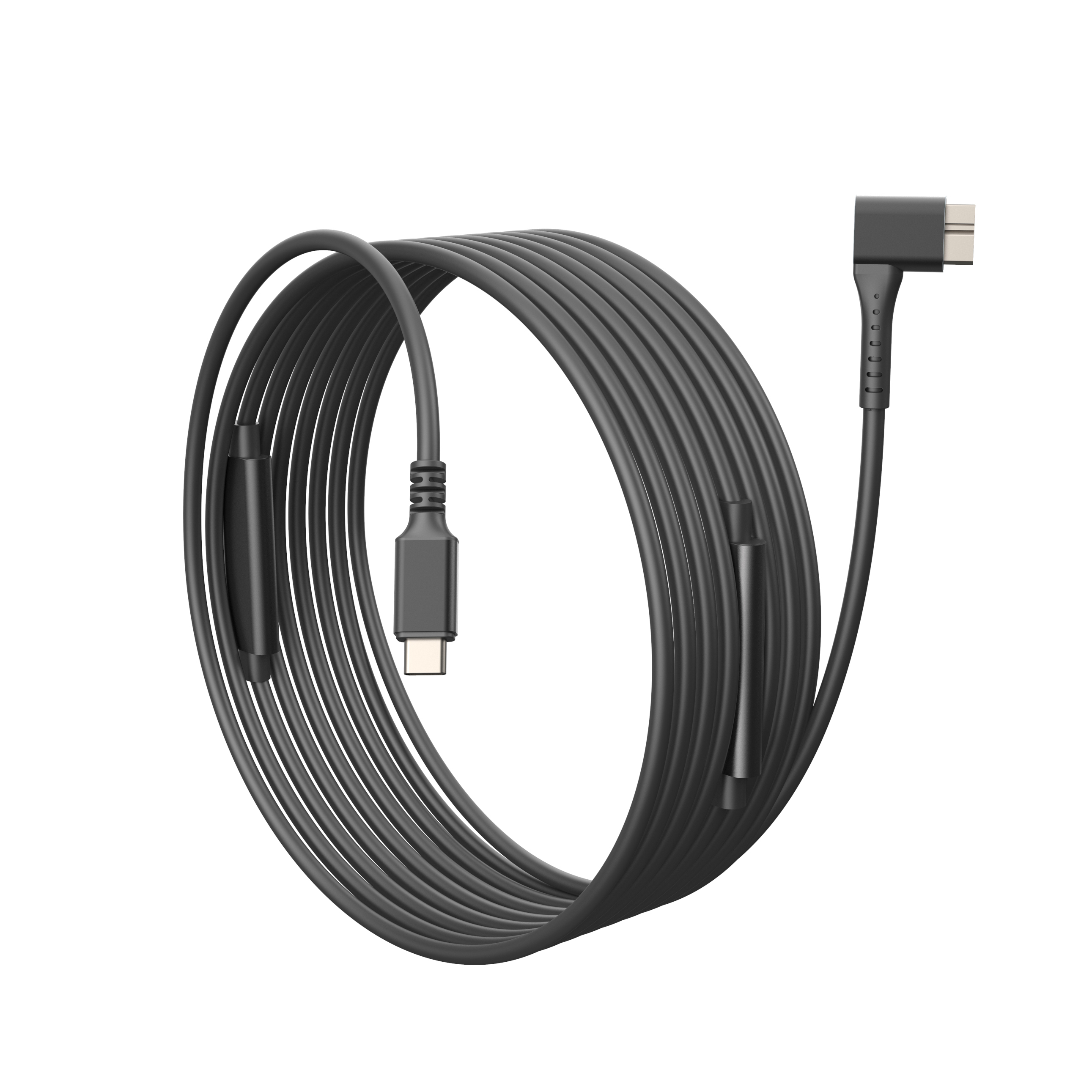 Cable de extensión de 5M con 1 repetidor negro