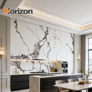 Dalles de pierre de quartz noir Horizon pour comptoir de café, design en pierre de quartz - Product Image 5