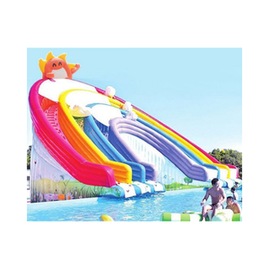 Toboggan arc-en-ciel <span class=keywords><strong>direct</strong></span> des fabricants de piscines gonflables divertissements commerciaux monde de l'eau installations de parcs pour enfants - Product Image 3