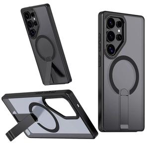 Étui de protection antichute magnétique mat de luxe avec support dissimulé pour S26Ultra S25 S24 S25edge, coque de téléphone portable antichoc - Product Image 1