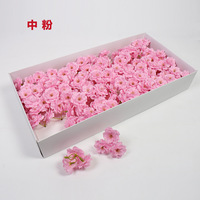 QIDA FZ-5 usine en gros 50 pièces/boîte savon Sakura têtes boîte-cadeau Floral parfumé fête de mariage artificiel décoratif savon fleur