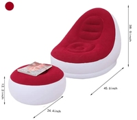 Canapé sectionnel écologique moderne personnalisé en usine Chaises pour adultes Chaises longues de camp Chaise Pouf gonflable paresseux Canapé-lit simple