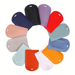 Adjustable Multi-color Plane Boarding Pass Suitcase Tag Luxury Travel Named Baggage Tags Luggage Tag Blank Pu Leather Letter - Product Image 1
