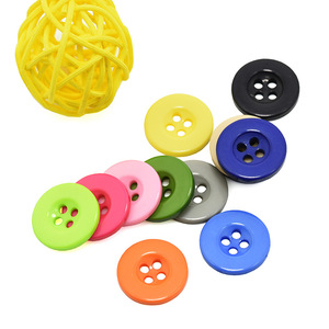 Chất lượng cao tùy chỉnh kẹo màu 4 lỗ Nút Nút nhựa nút nhựa - Product Image 4