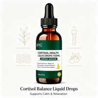 Vente en gros de gouttes liquides pour l'équilibre du cortisol 60 ml, approvisionnement direct usine, OEM ODM pour distributeurs et revendeurs mondiaux