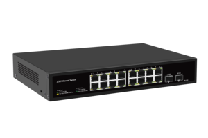 อุปกรณ์เครือข่ายแบบจัดการผ่านเว็บหลายอัตราเร็ว HC300S-16T2XS 16 พอร์ต 2.5G RJ45 2 พอร์ต 10G SFP+ สวิตช์เครือข่ายสำหรับองค์กรแบบตั้งโต๊ะ - Product Image 3
