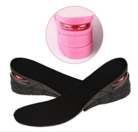 JOGHN kit di sollevamento per scarpe con tacco plantare rimovibile a 2 strati con cuscino d'aria solette per aumentare l'altezza delle donne